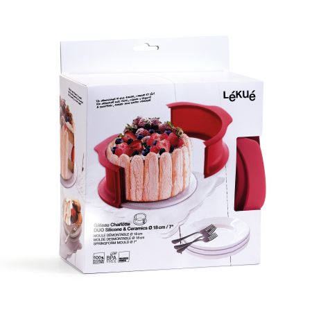 Charlotte Springform Pan ø 18 cm Enjoy a fresh cake and share it with friends and family alike!