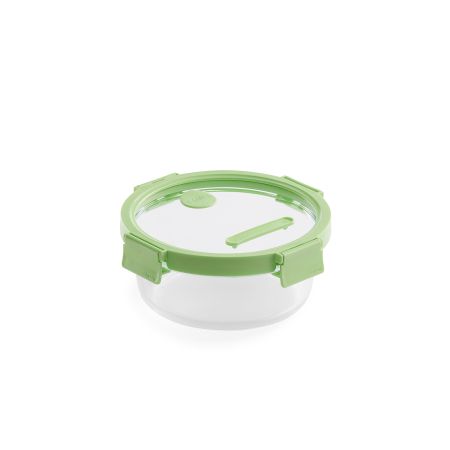 Glass leakproof Container Round, 950 ml 950 ml capacity