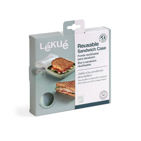 Reusable sandwich case Say goodbye to single-use wrappings!