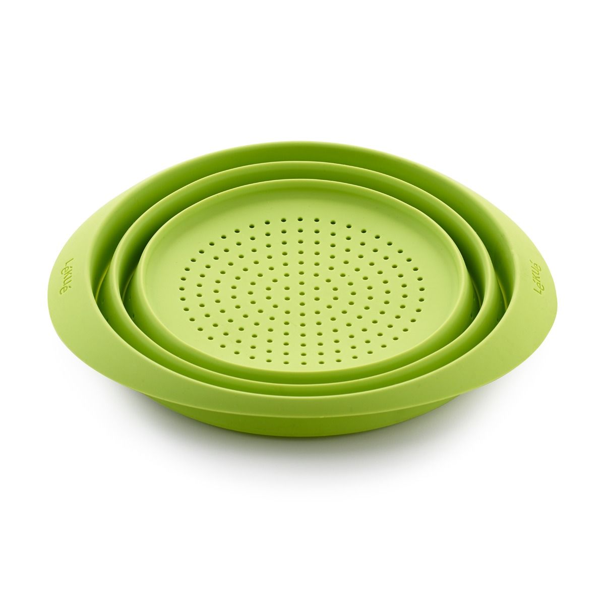 Collapsible colander, ø 23 cm It strains, drains and saves space.