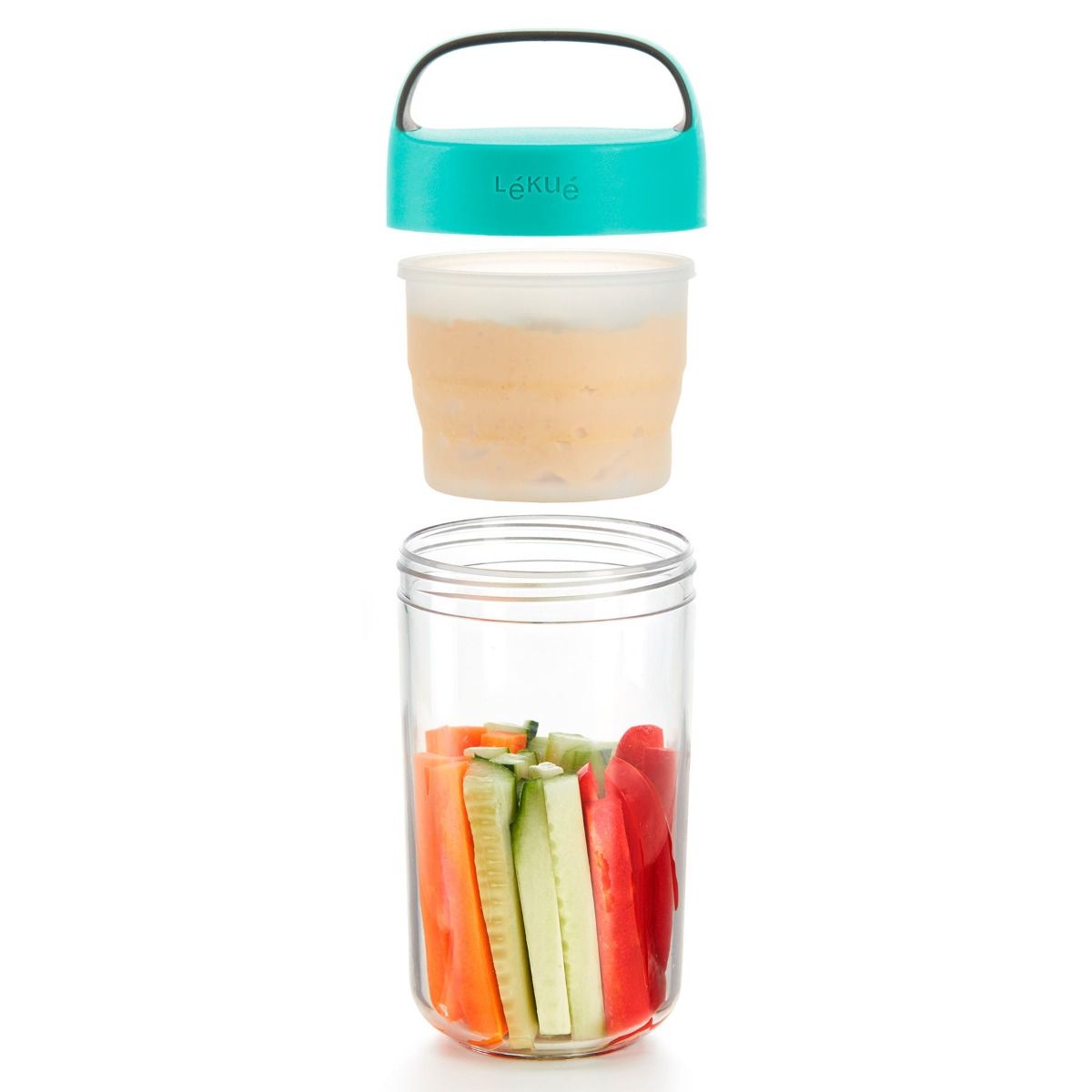 Jar To Go, 600 ml Enjoy your snacks on the go!