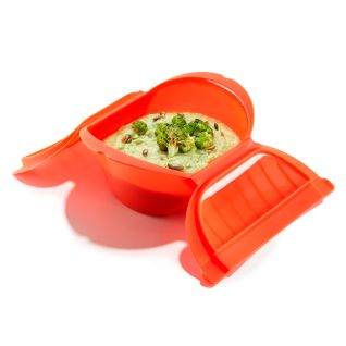 Deep Steam Case 3-4 p. Easily steam large veggies and soups in your microwave!