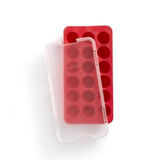 Round ice cube tray with lid The funniest way to refresh yourself!