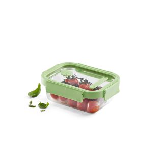 Glass leakproof Container Rectangular, 640 ml 640 ml capacity