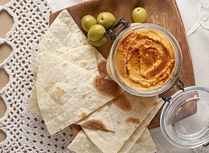 Hummus de boniato