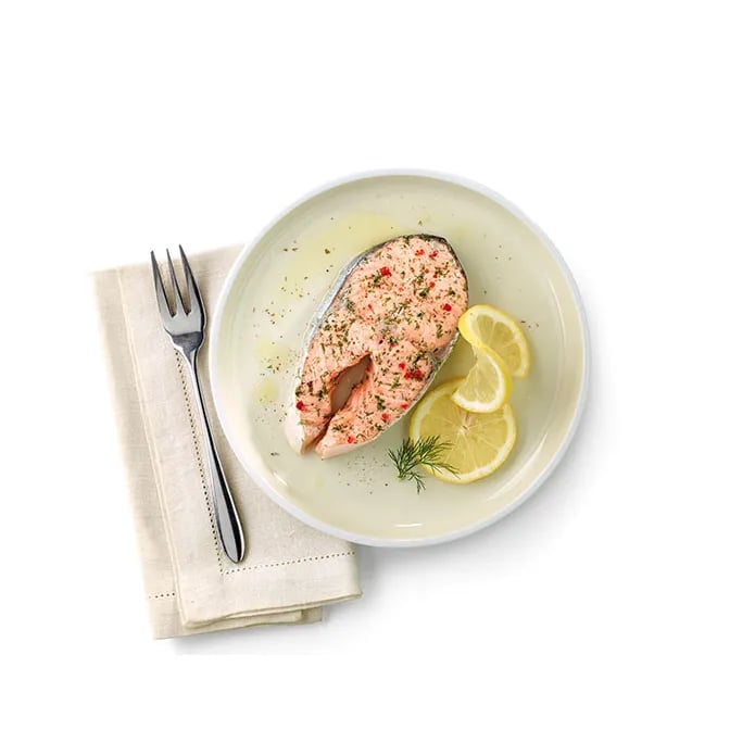 Salmon with Lemon and Dill