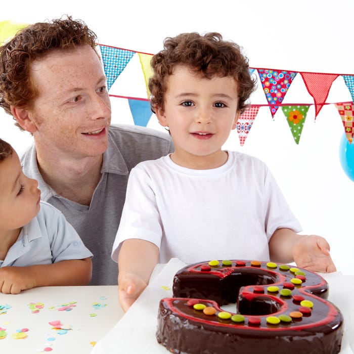 Moule à Gâteau Chiffre 3 pour l'anniversaire de votre enfant