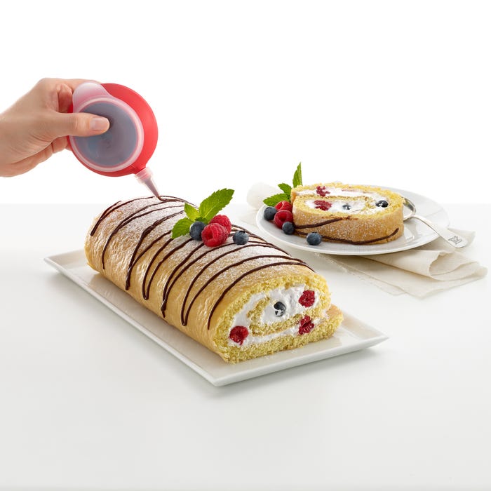 Elicuisine - Tapis silicone pour génoise et gâteau roulé