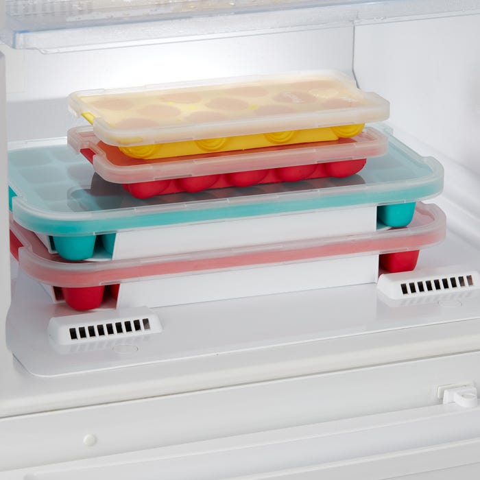 Ice Cube Trays For Freezer Large Ice Cube Mold Ice Tray Large Cubitera Food  Grade Freezer
