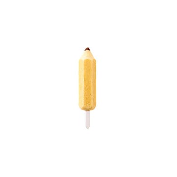 Pencil-shaped ice cream