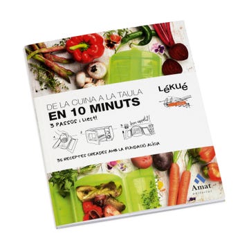 Llibre 'De la cuina a la taula en 10 min' (Català)